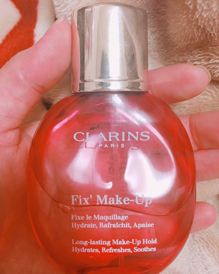 フィックス メイクアップ/CLARINS/ミスト状化粧水を使ったクチコミ(1枚目)