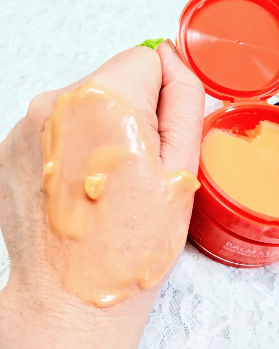 バームクレンズ ダーマクリア/MELLIFE/クレンジングバームを使ったクチコミ（3枚目）