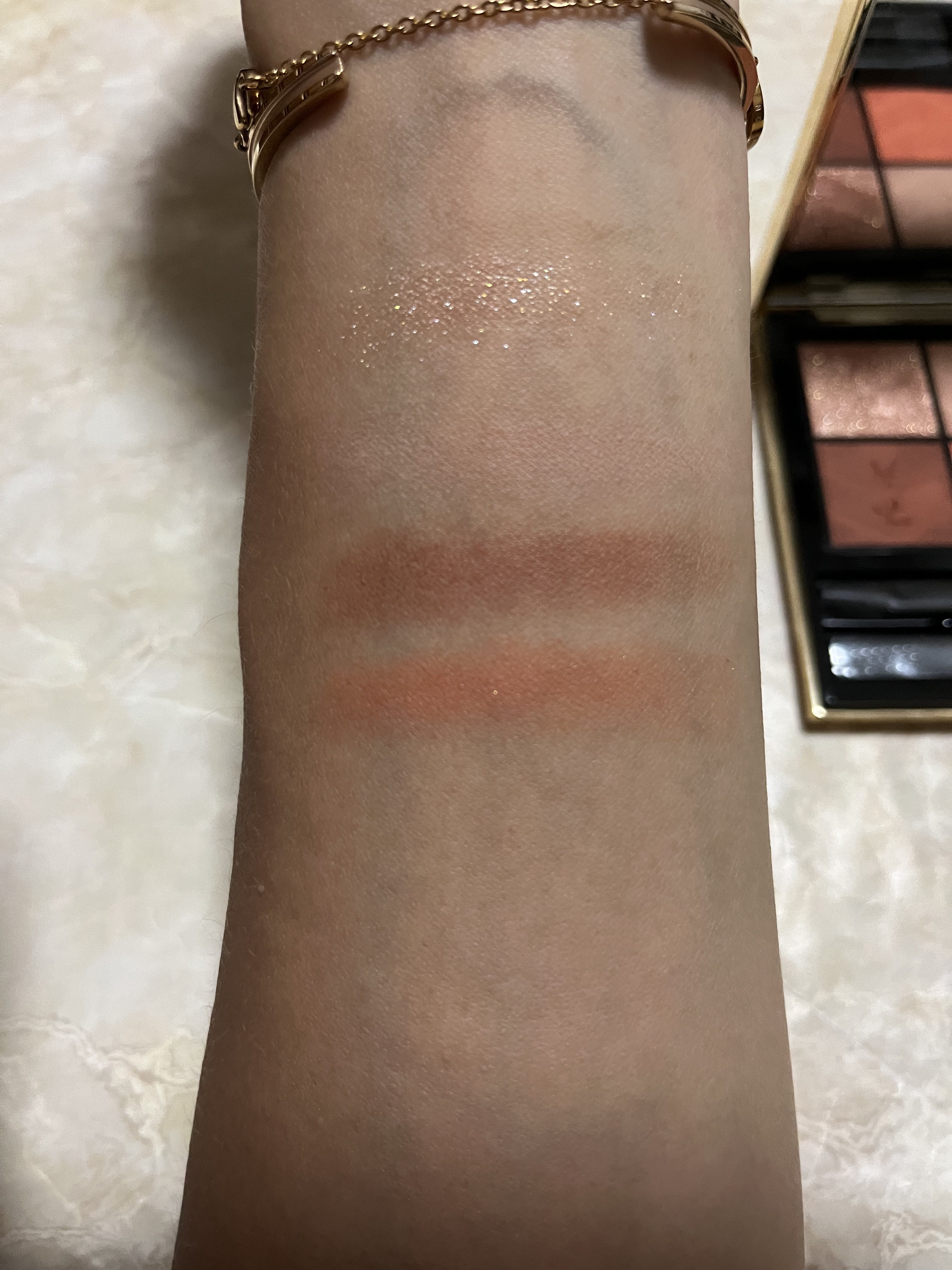 クチュール ミニ クラッチ/YVES SAINT LAURENT BEAUTE/アイシャドウパレットを使ったクチコミ（3枚目）