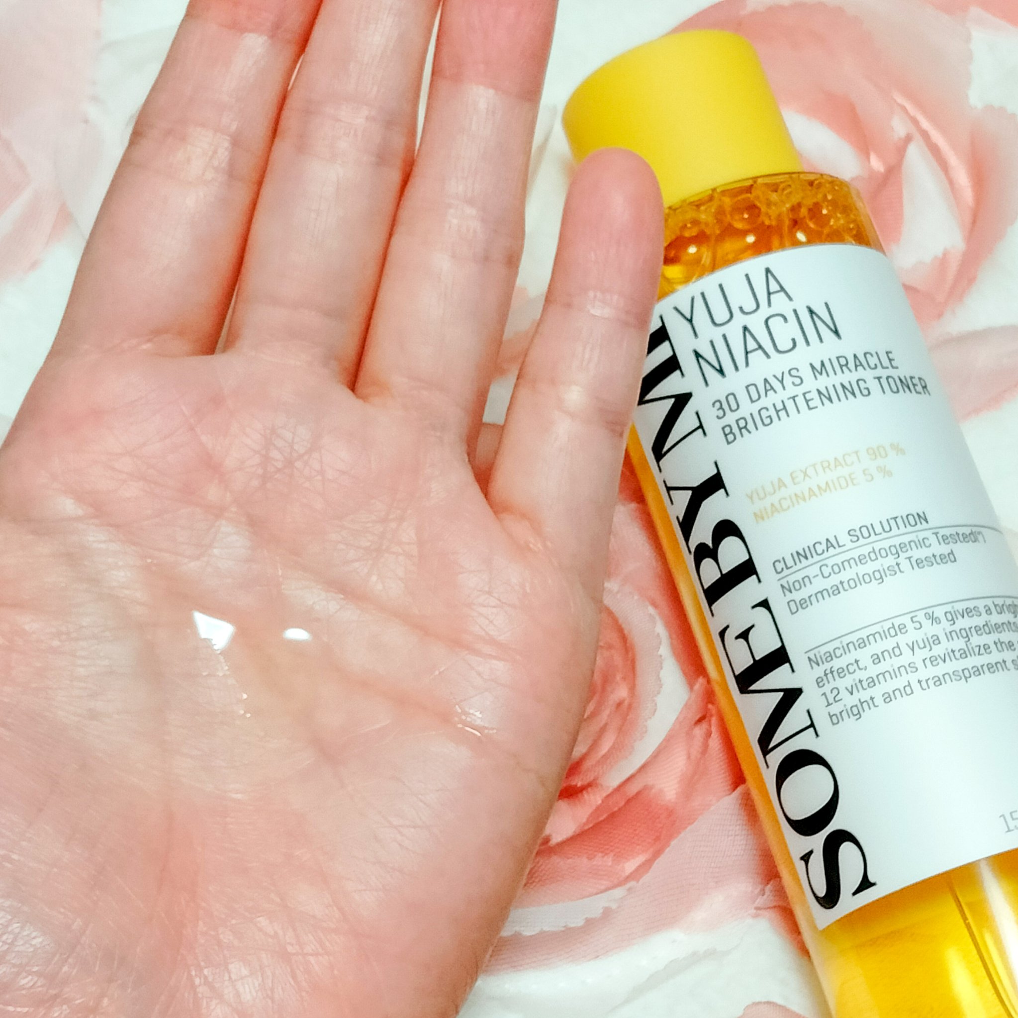 ユズナイアシン30 デイズ ミラクルブライトニング トナー ユズナイアシン30 デイズ ミラクルブライトニング トナー/SOME BY MI/化粧水を使ったクチコミ（3枚目）