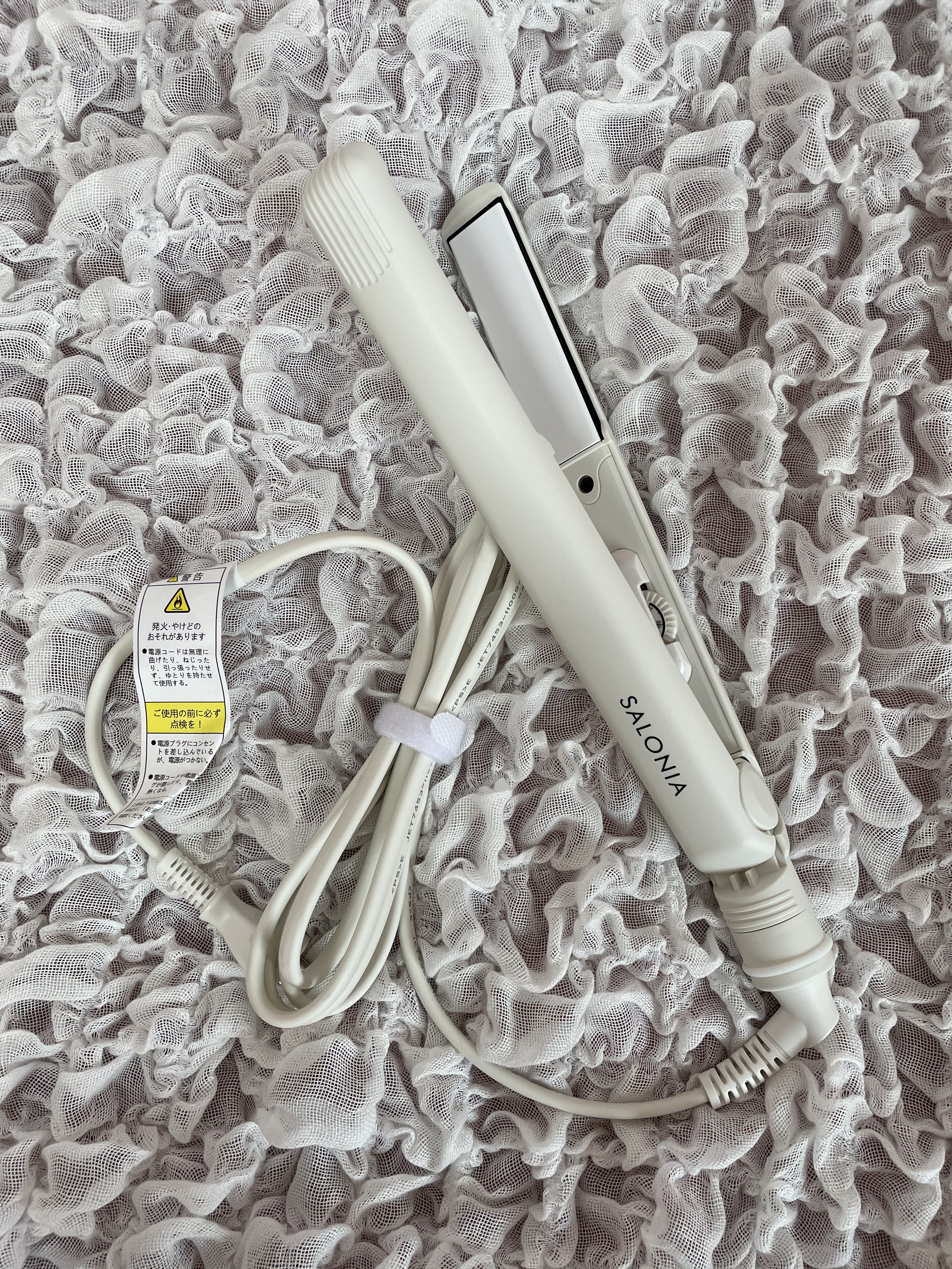 ストレートヘアアイロン/SALONIA/ストレートアイロンを使ったクチコミ（1枚目）