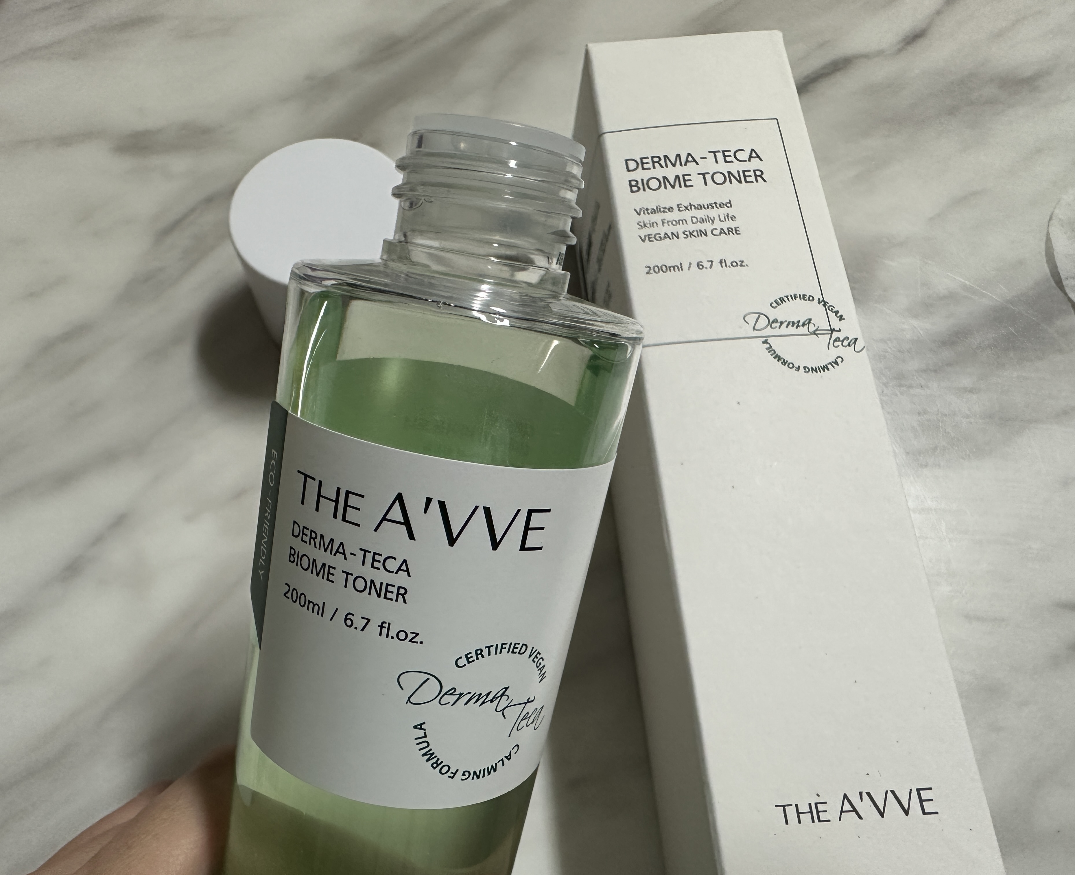 ダーマテカバイオームトナー/THE A'VVE/化粧水を使ったクチコミ（2枚目）