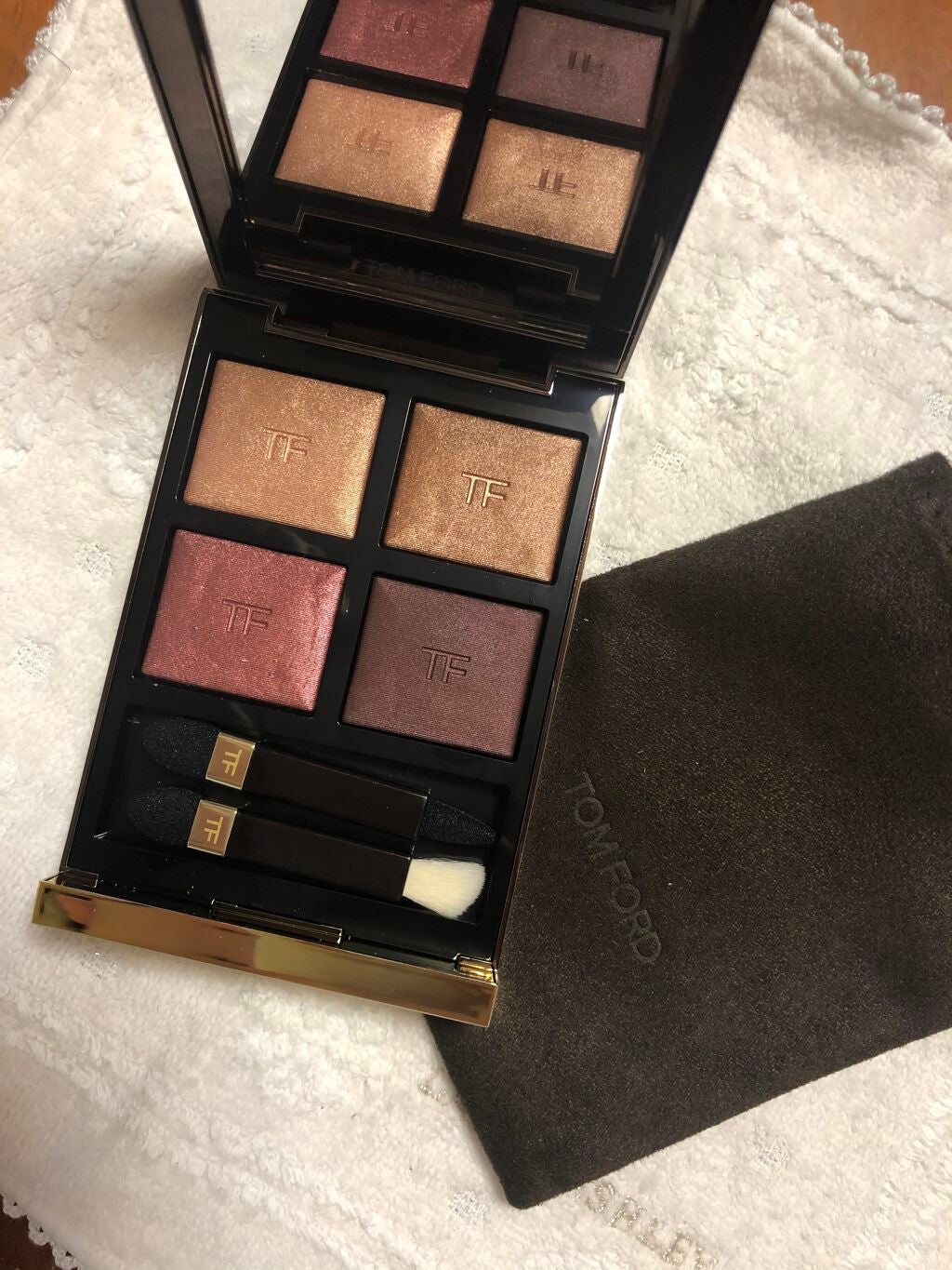 アイ カラー クォード/TOM FORD BEAUTY/アイシャドウパレットを使ったクチコミ(3枚目)