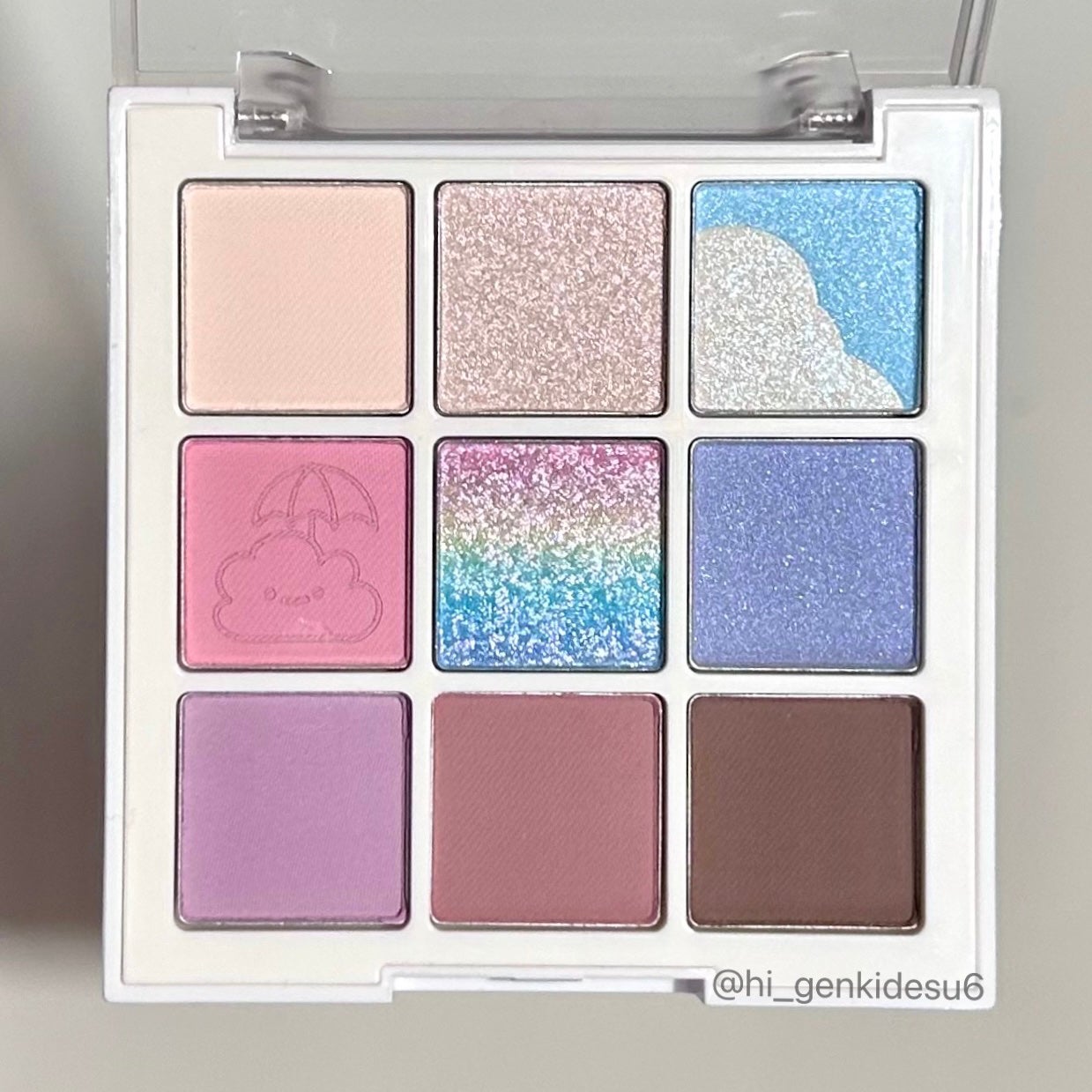 カラーレーションムードパレット/BLACK ROUGE/アイシャドウパレットを使ったクチコミ(2枚目)