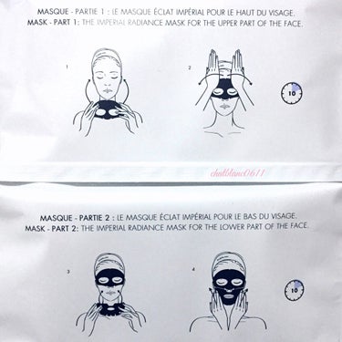 オーキデ アンペリアル ザ ラディアンス マスク/GUERLAIN/シートマスク・パックを使ったクチコミ（4枚目）