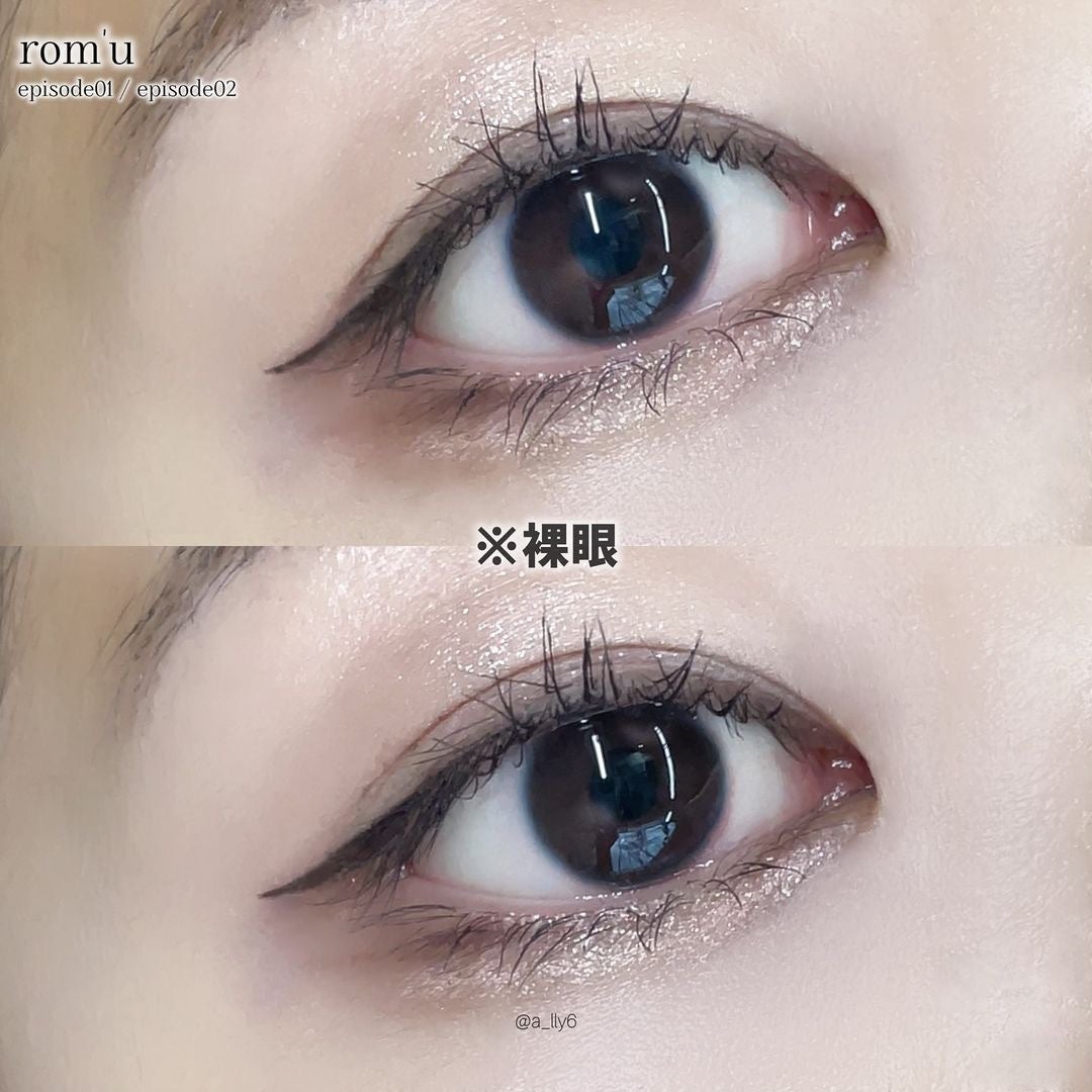 rom’u(ロミュ) 1day episode01/rom'u/ワンデー(1DAY)カラコンを使ったクチコミ(4枚目)