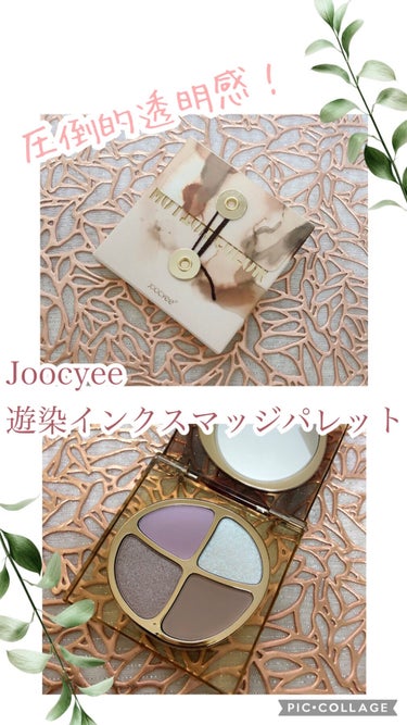 遊染インクスマッジパレット F05 海塩/Joocyee/アイシャドウパレットを使ったクチコミ（1枚目）