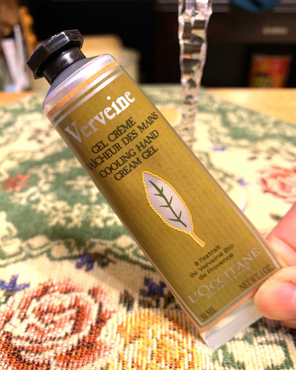 ヴァーベナ アイスハンドクリーム/L'OCCITANE/ハンドクリームを使ったクチコミ（1枚目）