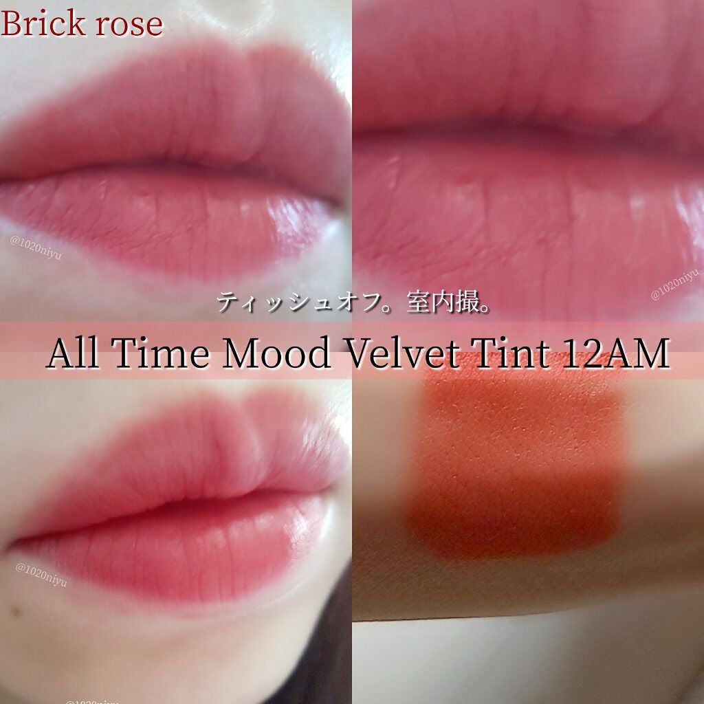 オールタイム ムード ベルベットティント/saat insight/リップティントを使ったクチコミ(5枚目)