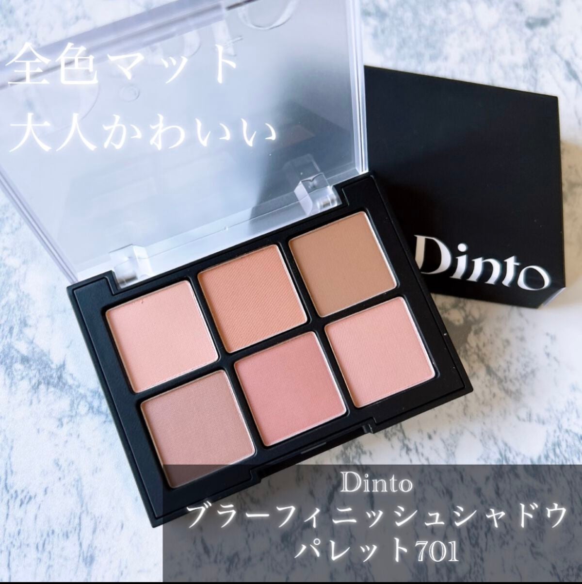 ブラーフィニシュシャドウパレット/Dinto/アイシャドウパレットを使ったクチコミ(1枚目)