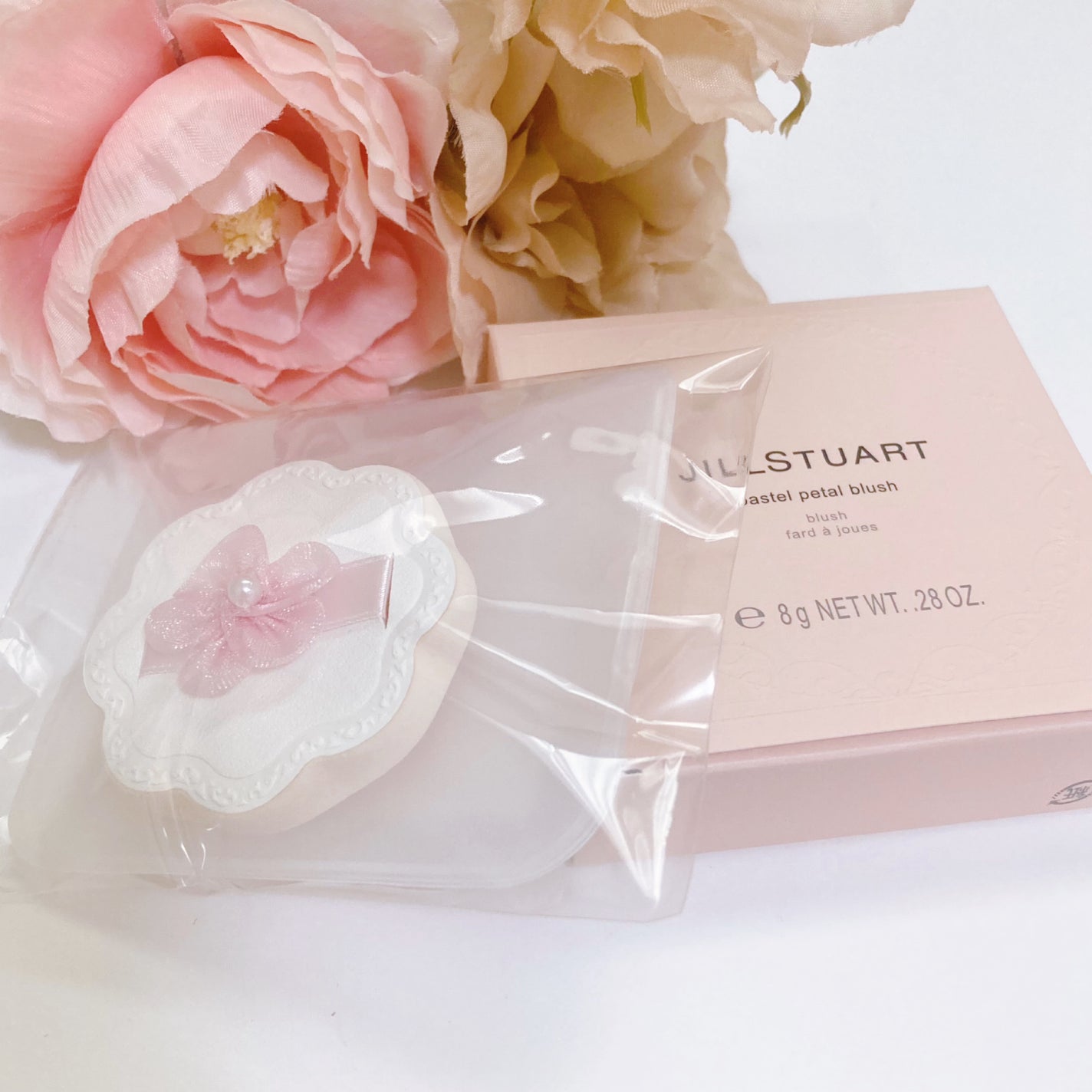 ジルスチュアート パステルペタル ブラッシュ/JILL STUART/パウダーチークを使ったクチコミ(1枚目)