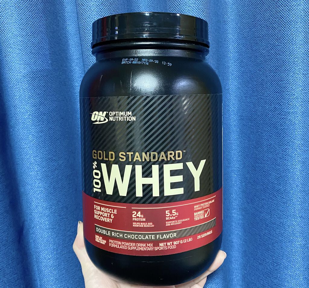 ゴールドスタンダード ホエイプロテイン/ゴールドスタンダード/ホエイプロテインを使ったクチコミ（2枚目）