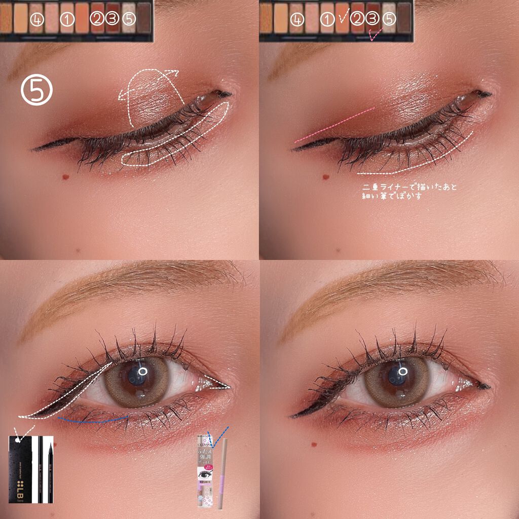 プレイカラー アイシャドウ/ETUDE/アイシャドウパレットを使ったクチコミ（3枚目）