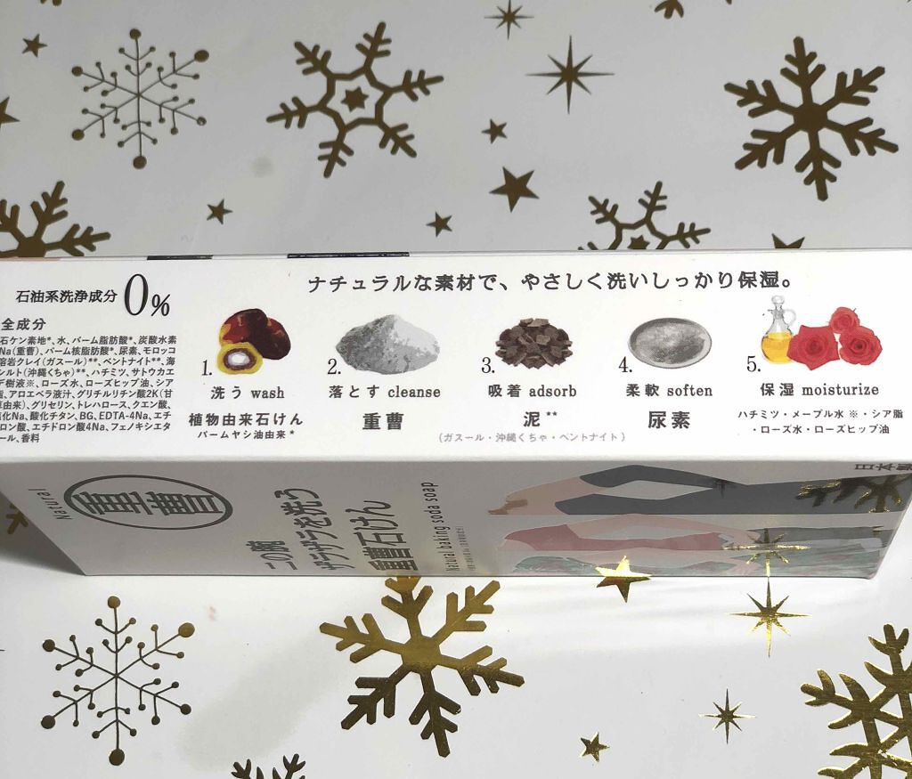 二の腕ザラザラを洗う重曹石けん/ペリカン石鹸/ボディ石鹸を使ったクチコミ(4枚目)