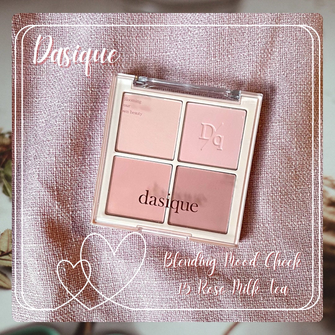 ブレンディングムードチーク/dasique/パウダーチークを使ったクチコミ(1枚目)