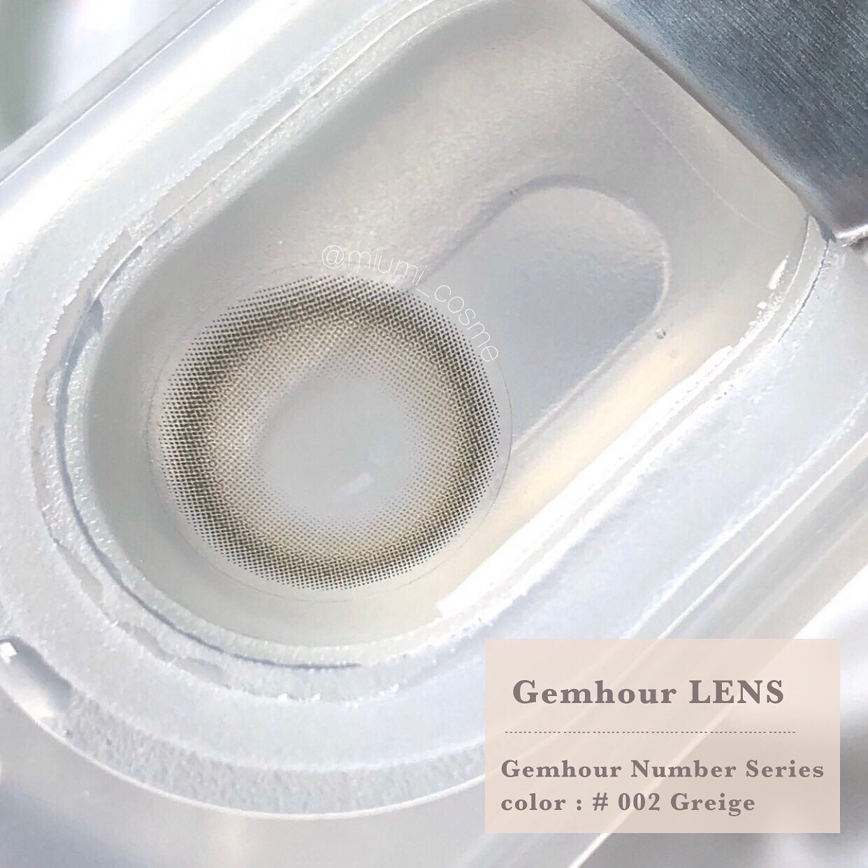 Gemhour/Hapa kristin/カラーコンタクトレンズを使ったクチコミ(2枚目)