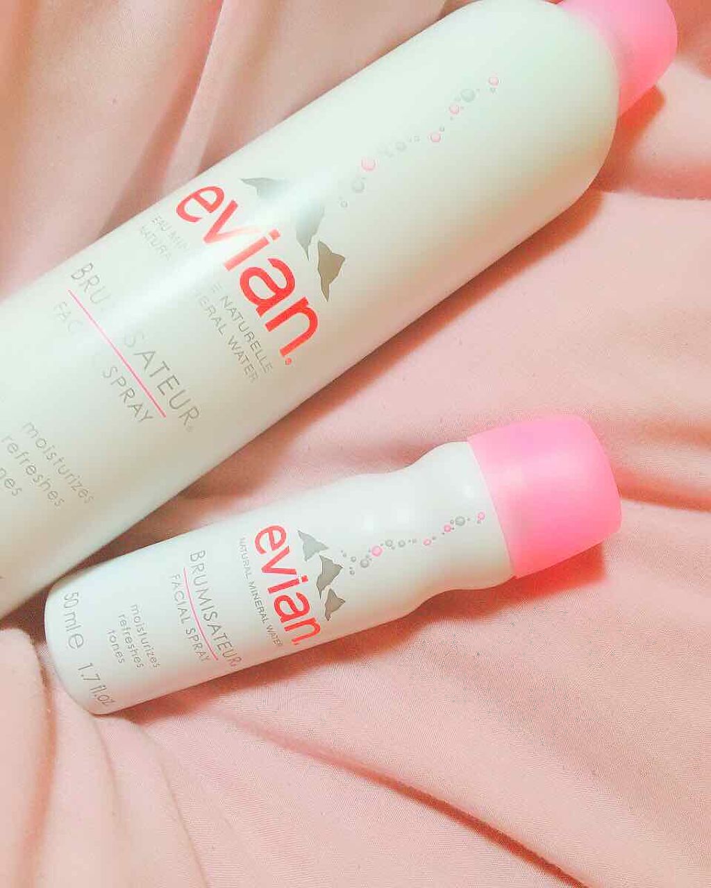 フェイシャルスプレー/エビアン/ミスト状化粧水を使ったクチコミ(1枚目)
