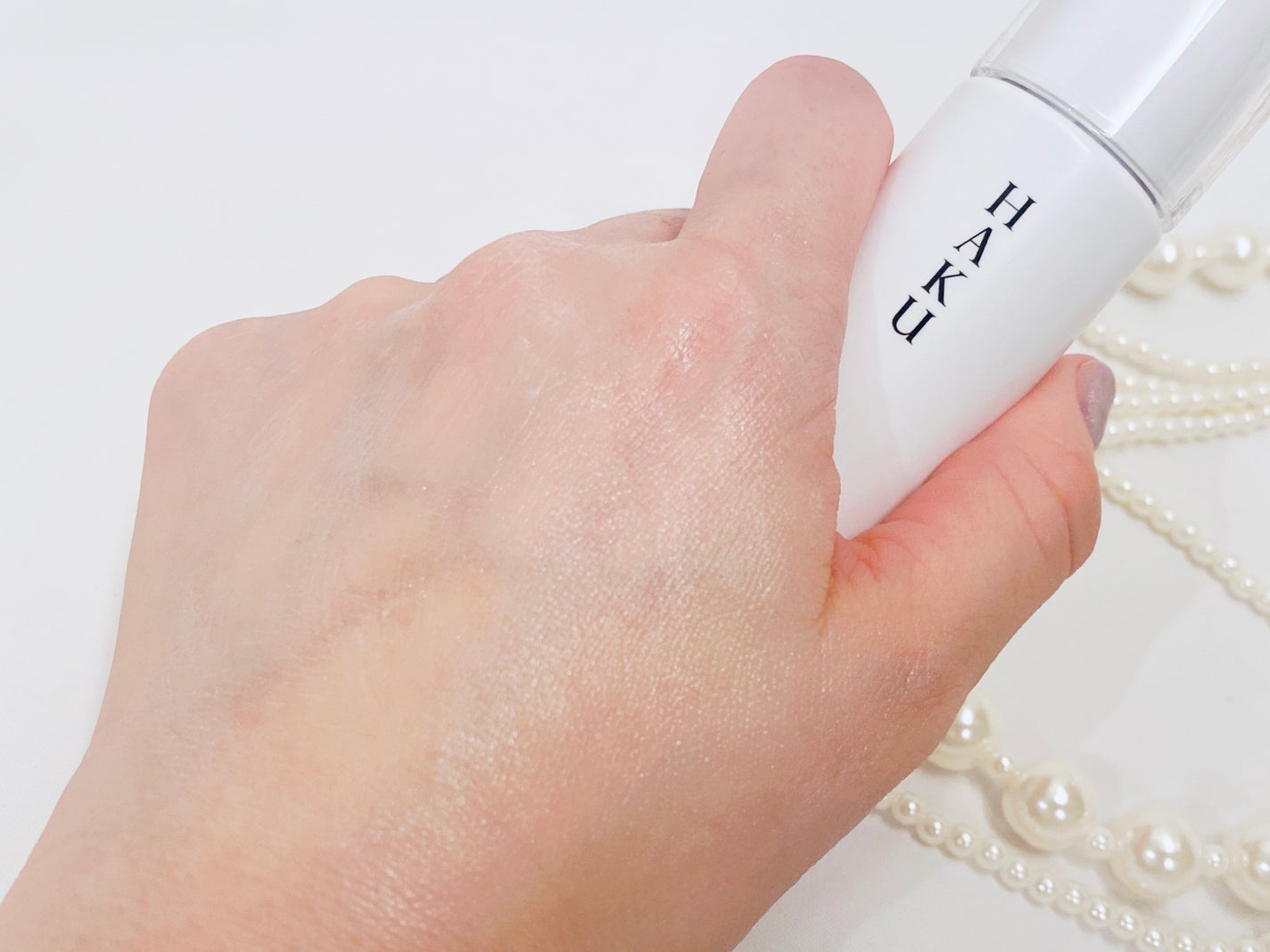 薬用 日中美白美容液UV/HAKU/日焼け止めローションを使ったクチコミ(5枚目)