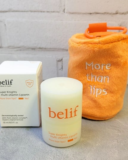 スーパーナイツ マルチ V リップセリン /belif/リップクリームを使ったクチコミ(5枚目)