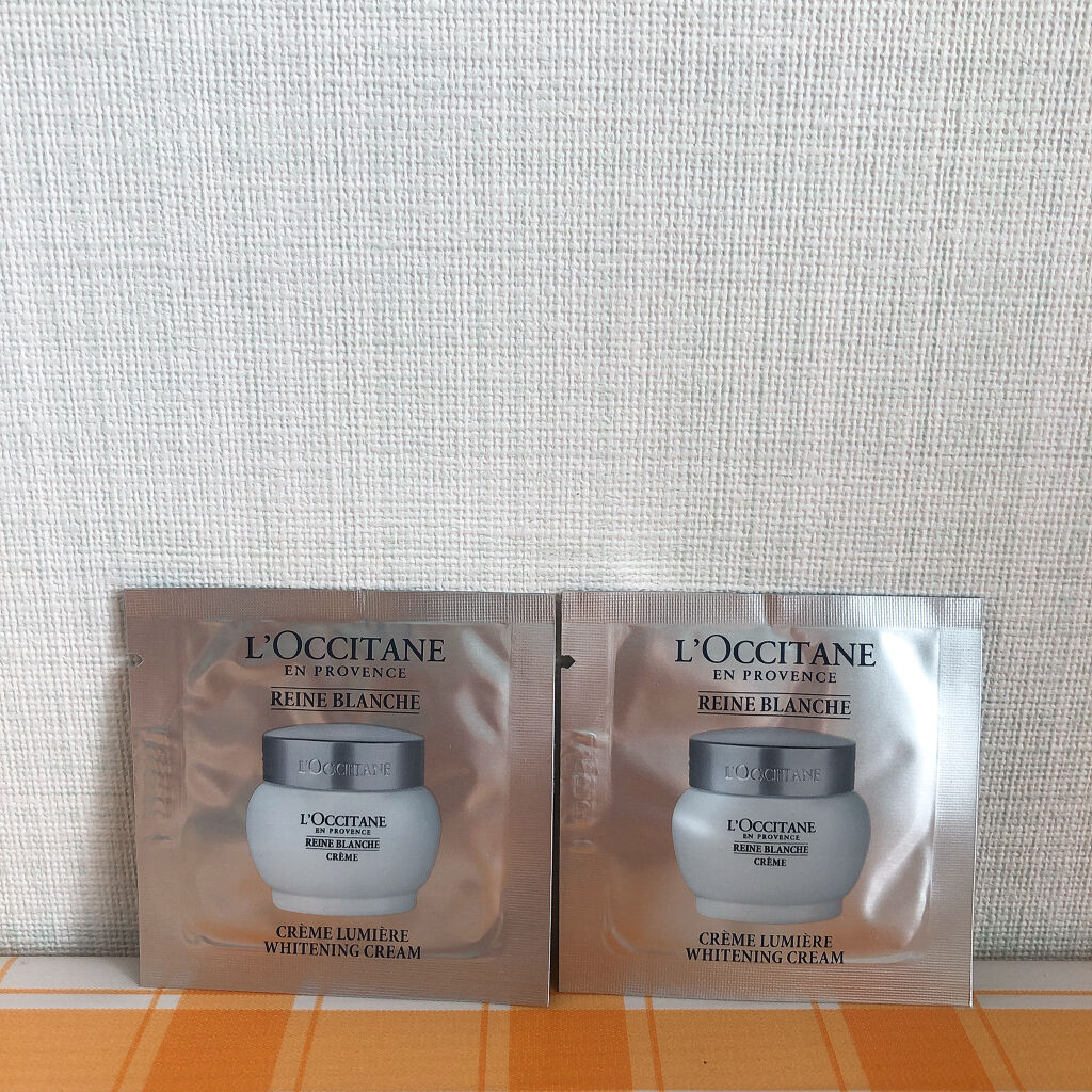 レーヌブランシュ ホワイトインフュージョンジェルクリーム/L'OCCITANE/フェイスクリームを使ったクチコミ（1枚目）