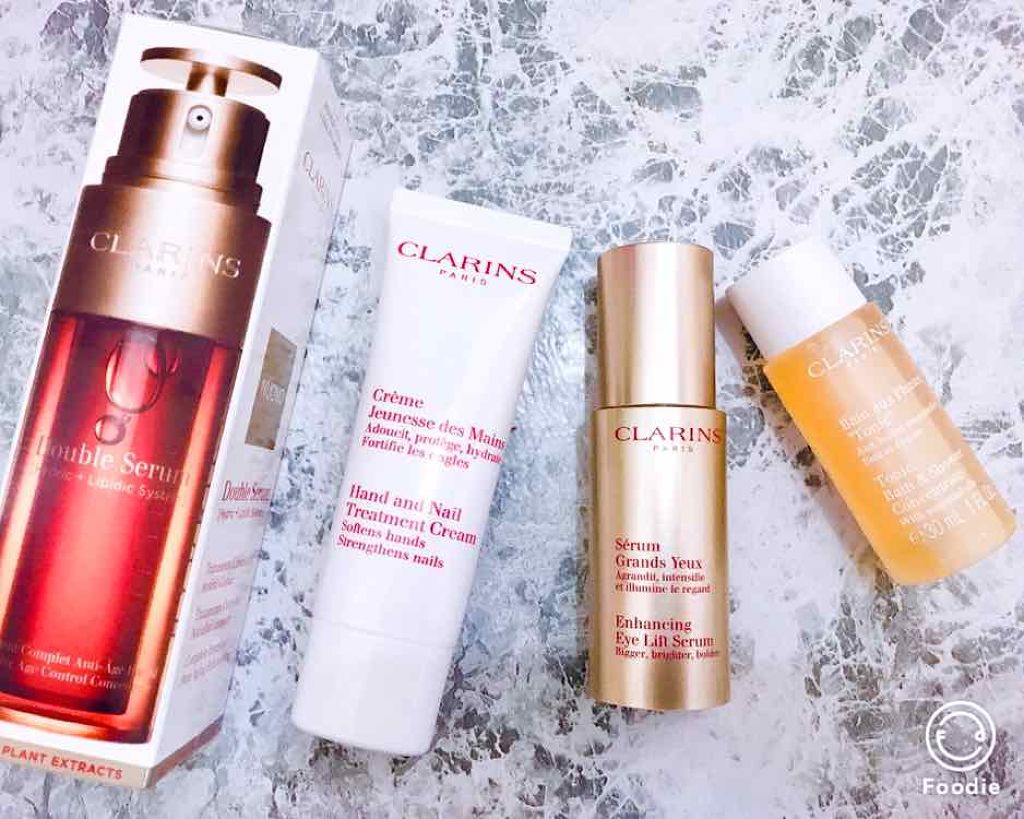 ハンド／ネイル トリートメント クリーム ビューティ イン ブルーム トリオ セット/CLARINS/その他キットセットを使ったクチコミ（1枚目）