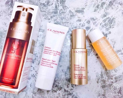 ハンド/ネイル トリートメント クリーム ビューティ イン ブルーム トリオ セット/CLARINS/その他キットセットを使ったクチコミ(1枚目)