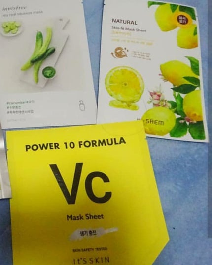 イッツリアル スクイーズマスク /innisfree/シートマスク・パックを使ったクチコミ(1枚目)