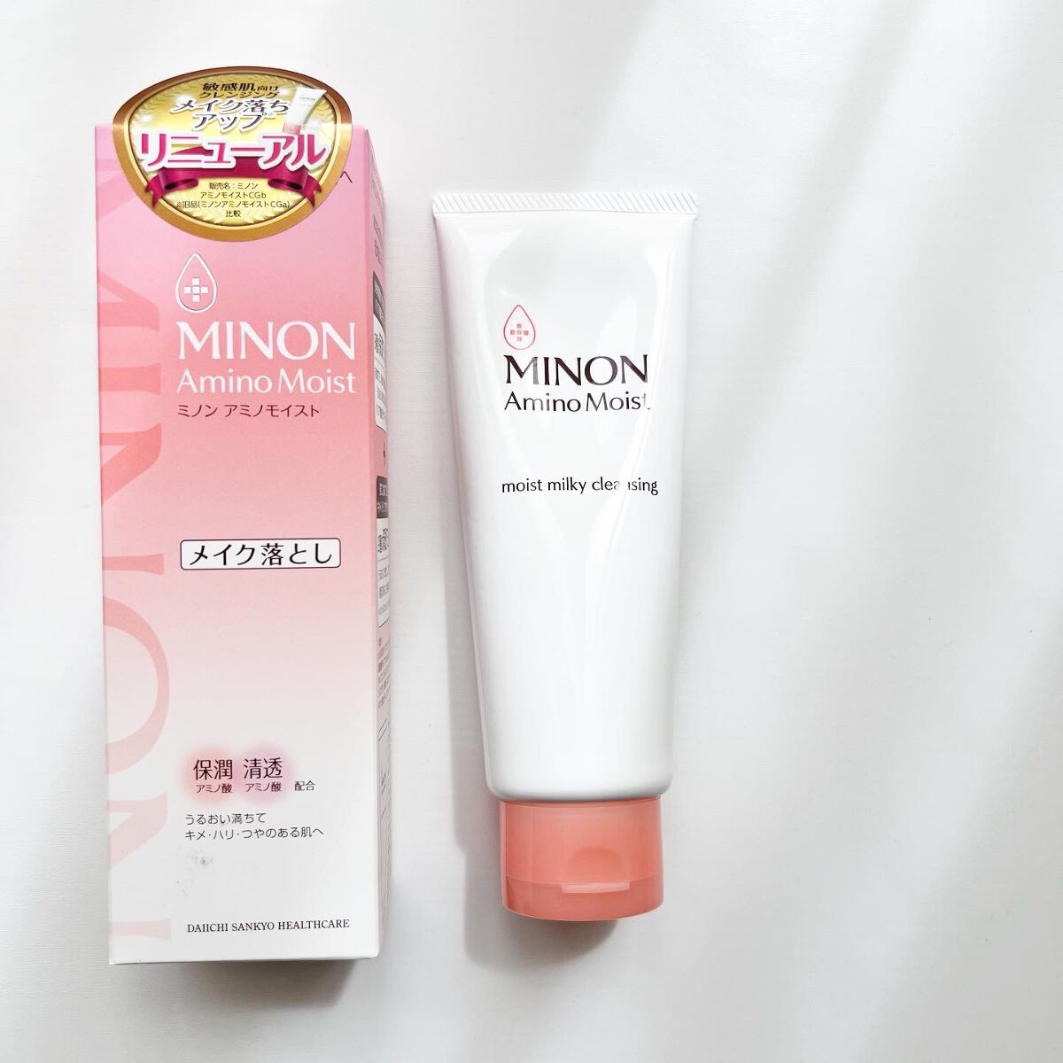 ミノン アミノモイスト モイストミルキィ クレンジング/ミノン/ミルククレンジングを使ったクチコミ(1枚目)