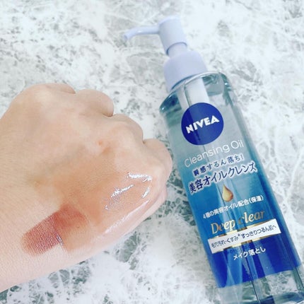 ニベア クレンジングオイル ディープクリア/ニベア/オイルクレンジングを使ったクチコミ(3枚目)