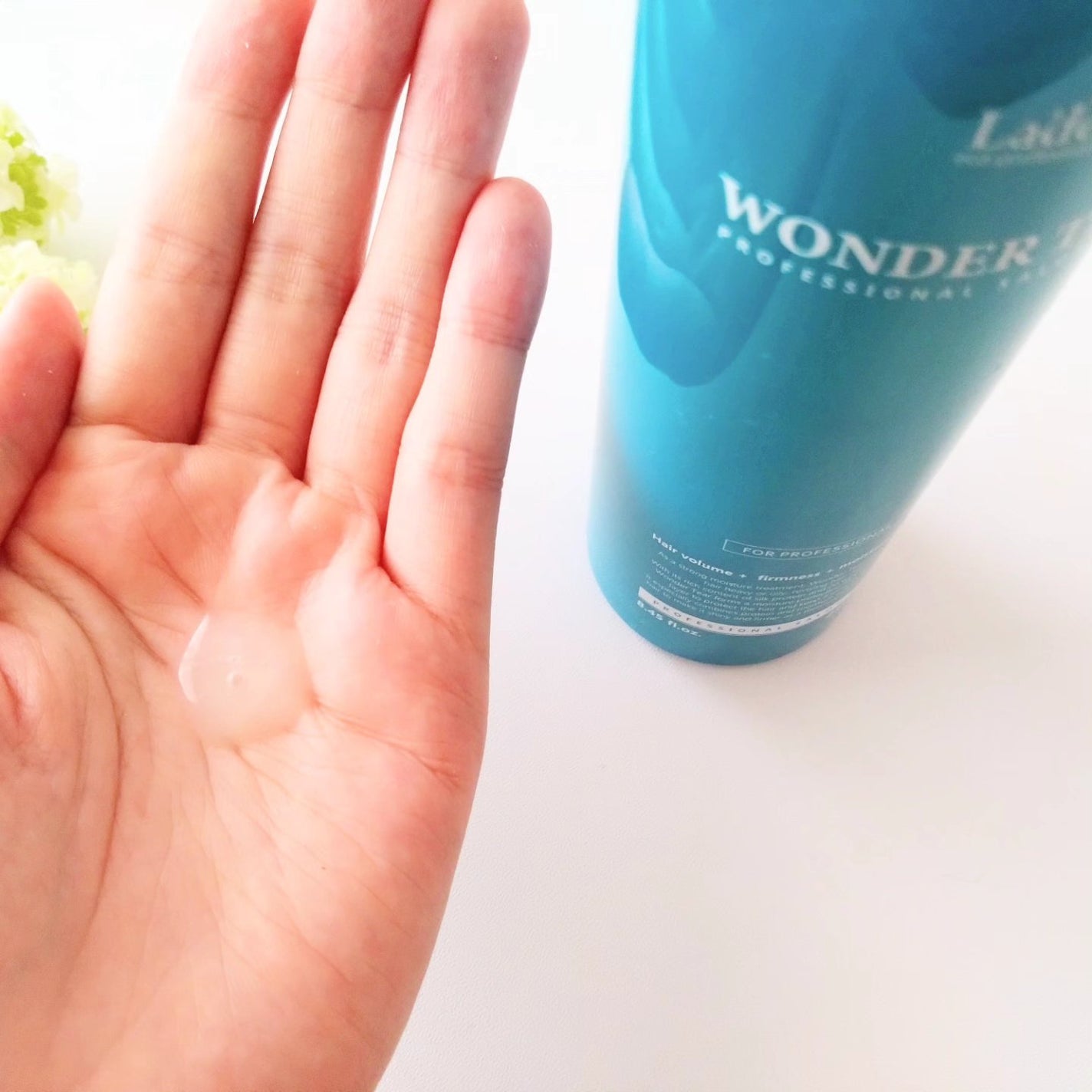 WONDER TEAR/La'dor/洗い流すヘアトリートメントを使ったクチコミ(2枚目)