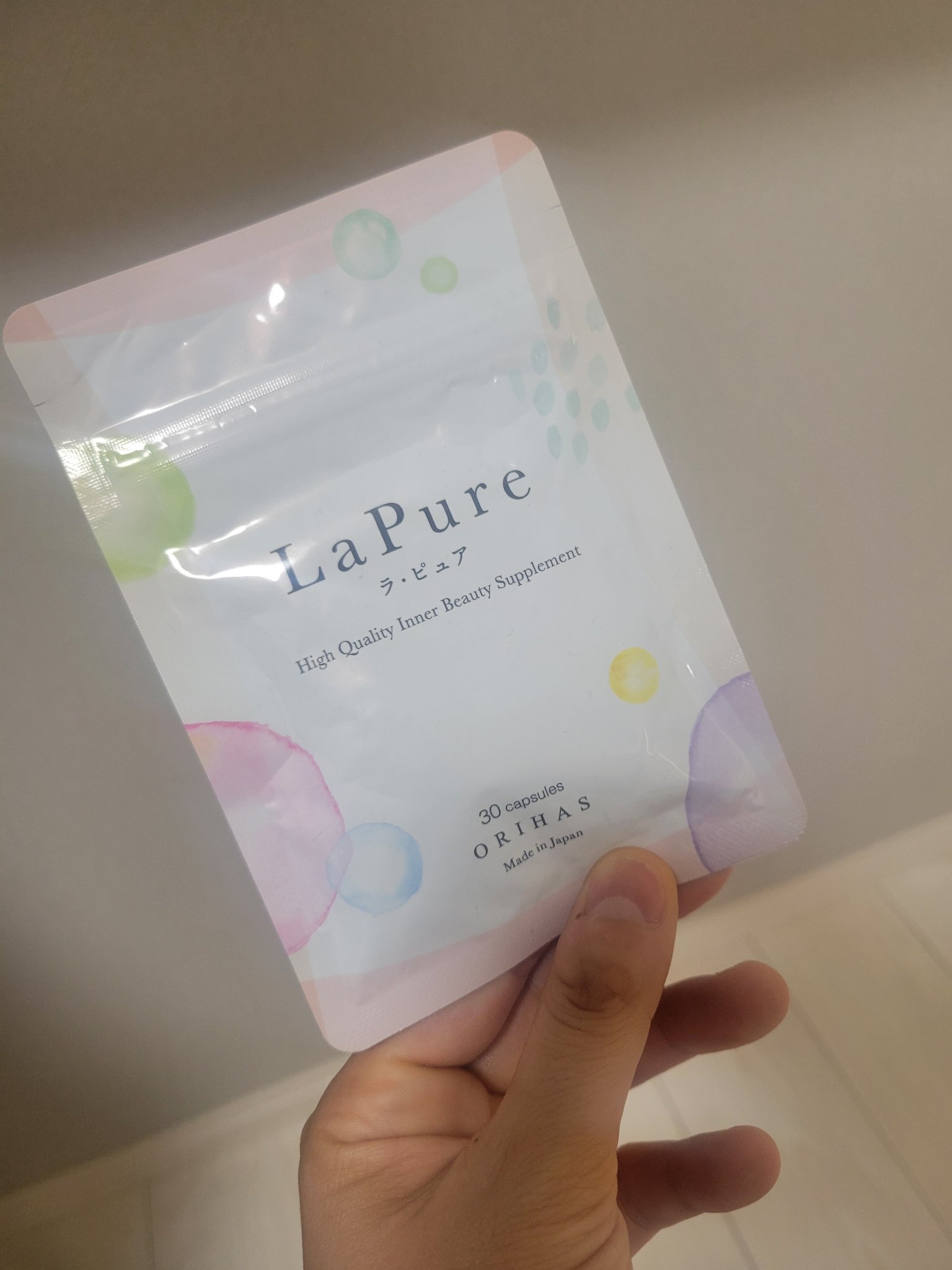 Lapure/ORIHAS/健康サプリメントを使ったクチコミ（1枚目）
