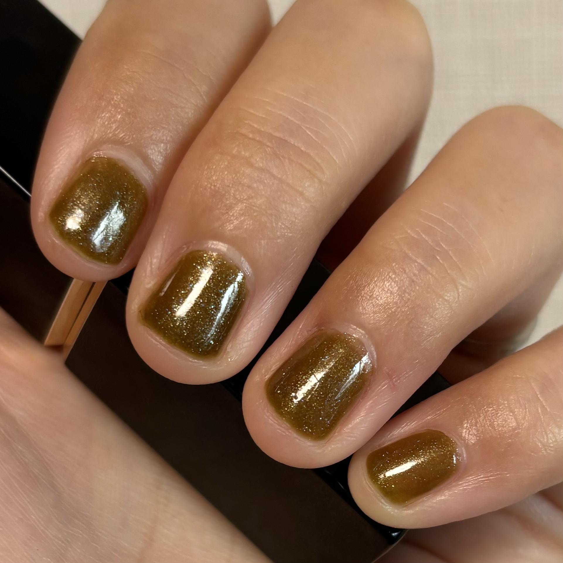 RMK ネイルラッカー EX-18 デザート ジェイド/RMK/マニキュアを使ったクチコミ（2枚目）