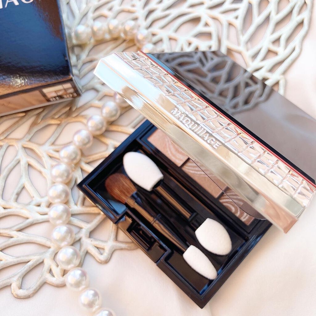 ドラマティックスタイリングアイズ/マキアージュ/アイシャドウパレットを使ったクチコミ（2枚目）