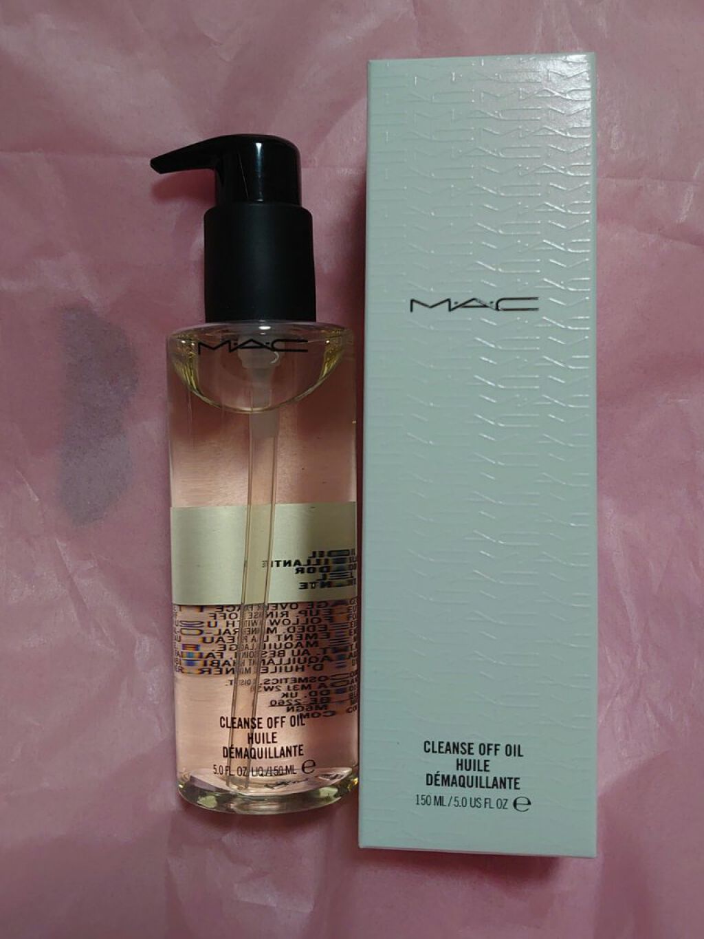 クレンズ オフ オイル/M・A・C/オイルクレンジングを使ったクチコミ（1枚目）
