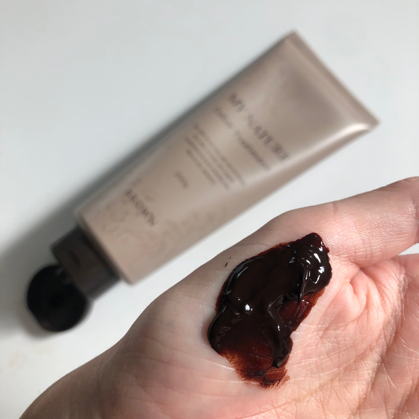 オールインワン カラートリートメント/マイナチュレ/ヘアカラーを使ったクチコミ(4枚目)