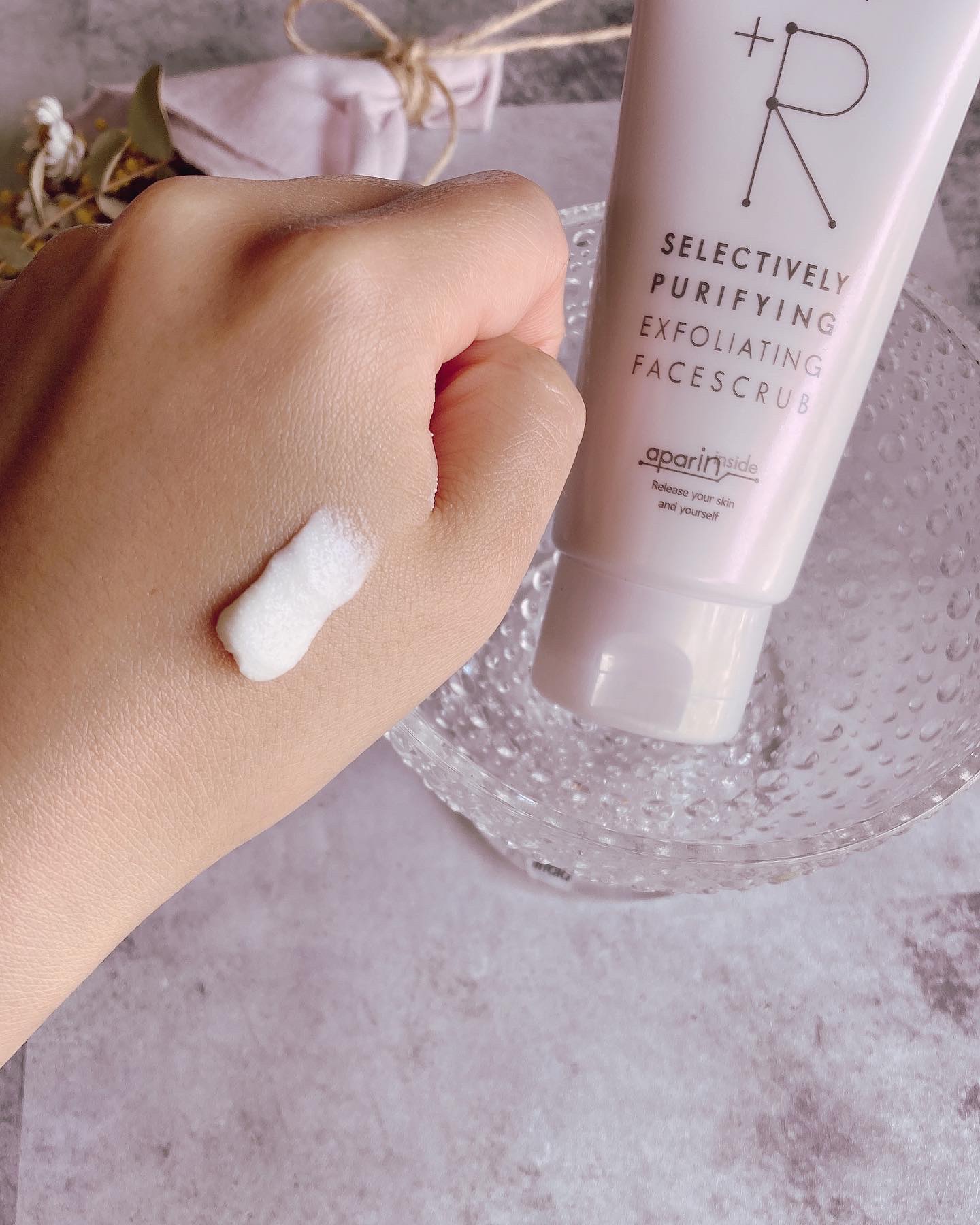 フェイススクラブ /HAP＋R/スクラブ・ゴマージュを使ったクチコミ（3枚目）