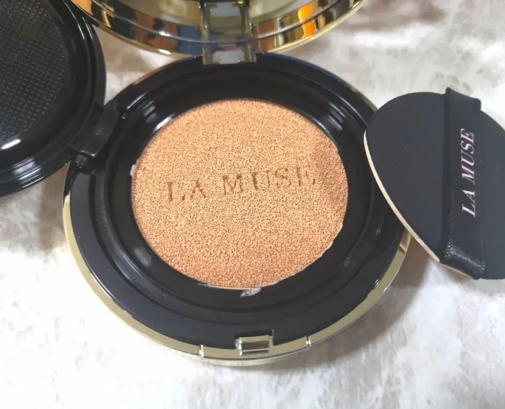 CORRECT CARE COMPLETE CC CUSHION/ラミューズ/クッションファンデーションを使ったクチコミ（2枚目）