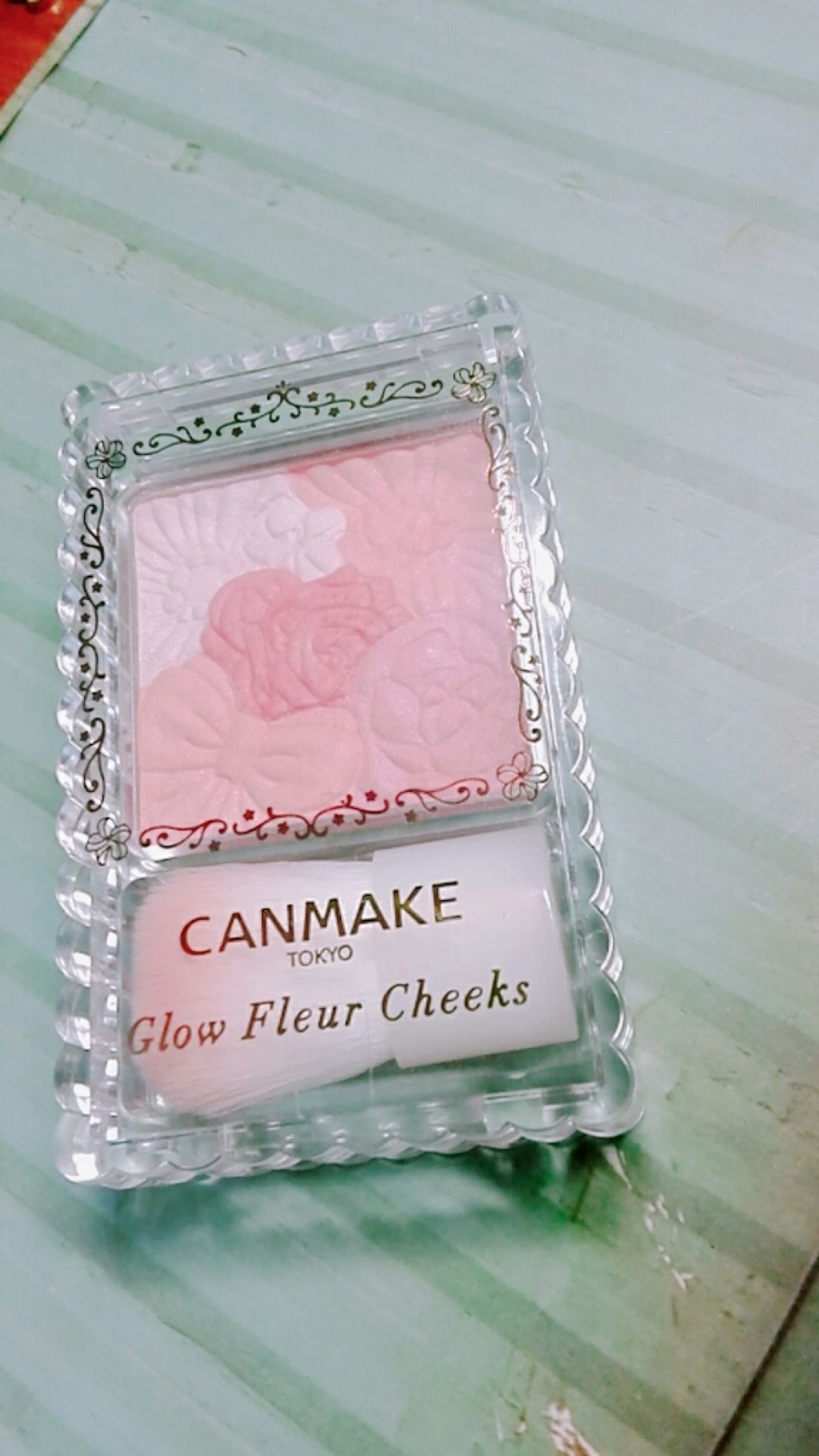 グロウフルールチークス/キャンメイク/パウダーチークを使ったクチコミ(1枚目)