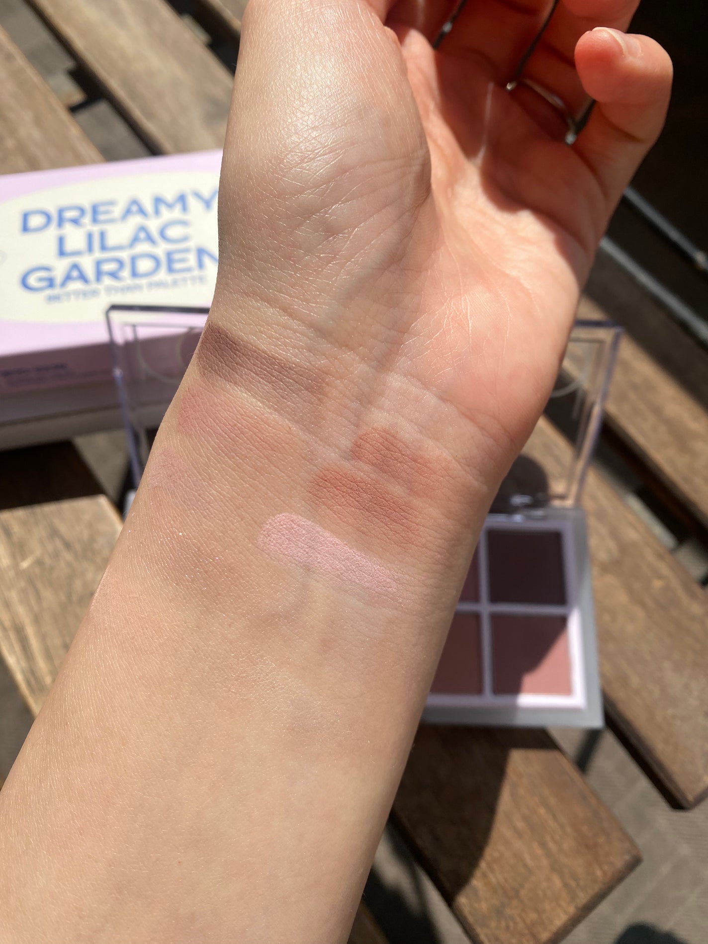 ベターザンパレット/rom&nd/アイシャドウパレットを使ったクチコミ(5枚目)