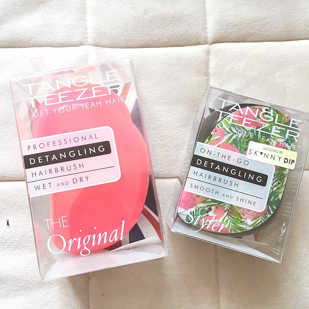 コンパクトスタイラー/TANGLE TEEZER/ヘアブラシを使ったクチコミ(1枚目)