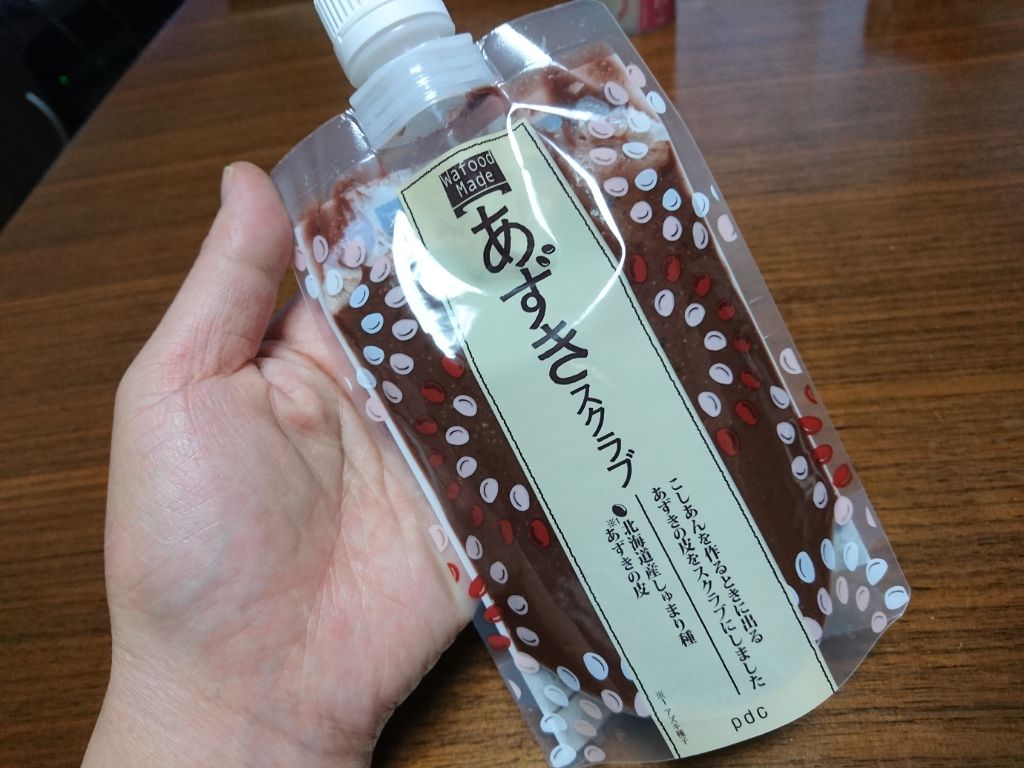 ワフードメイド あずきスクラブ/pdc/スクラブ・ゴマージュを使ったクチコミ(1枚目)