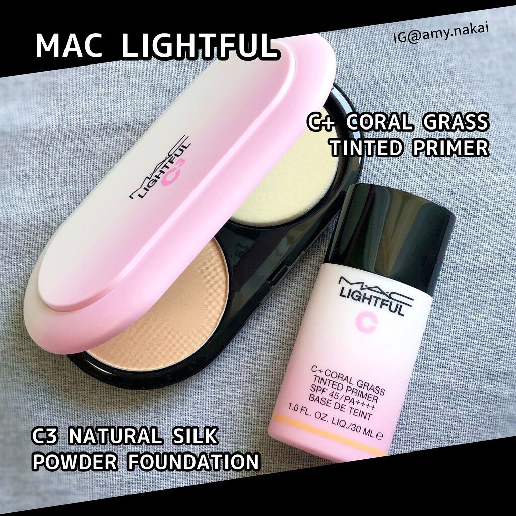 ライトフル C3 ナチュラル シルク パウダーファンデーション/M・A・C/パウダーファンデーションを使ったクチコミ(1枚目)