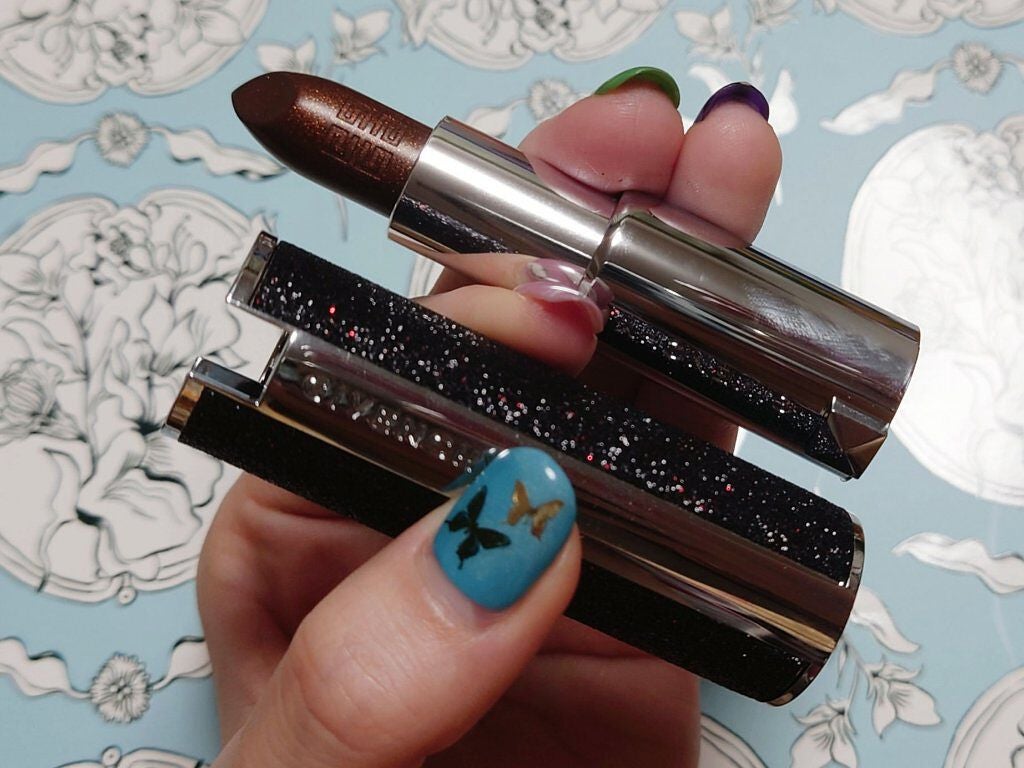 ルージュ・ジバンシイ・ノワール/GIVENCHY/口紅を使ったクチコミ(2枚目)