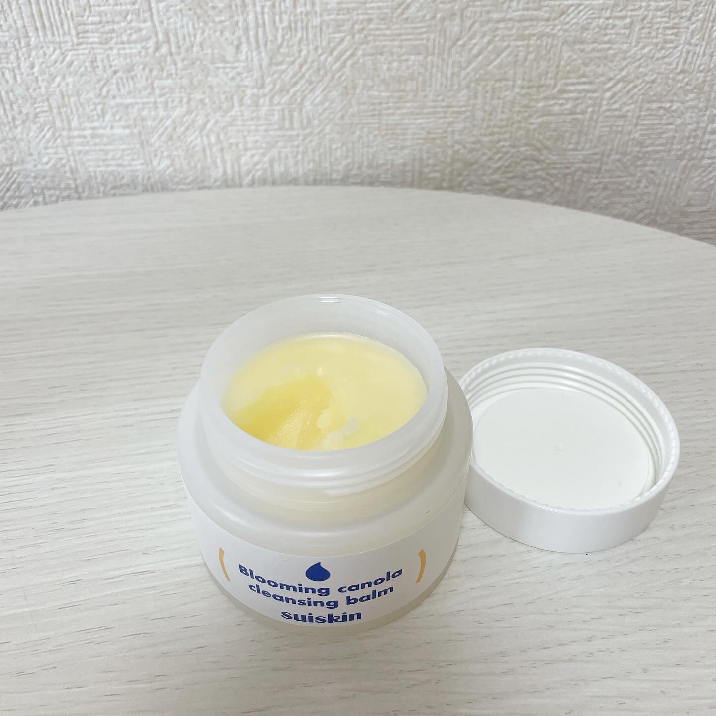 Blooming canola cleansing balm/suiskin/クレンジングバームを使ったクチコミ（3枚目）