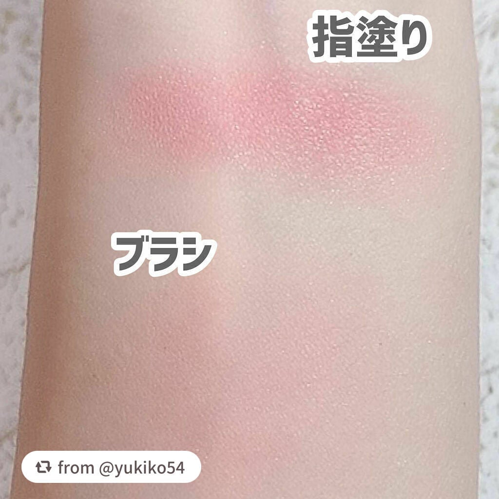 ナチュラル チークN/CEZANNE/パウダーチークを使ったクチコミ(2枚目)