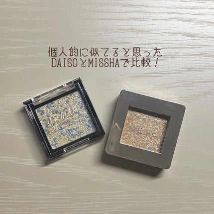 グリッタープリズム シャドウ/MISSHA/グリッターを使ったクチコミ(5枚目)
