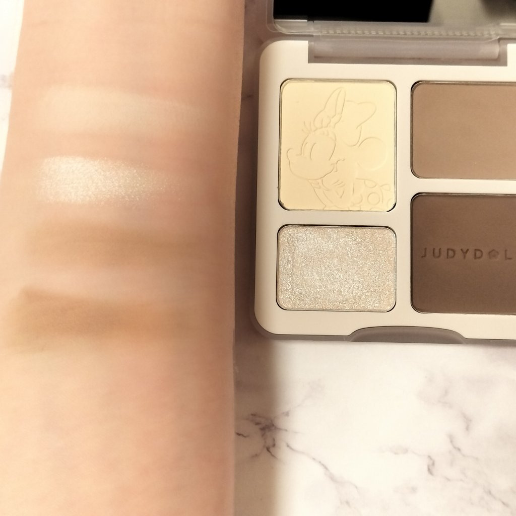 JUDYDOLL メリハリマスターパレット/JUDYDOLL/パウダーハイライトを使ったクチコミ（3枚目）