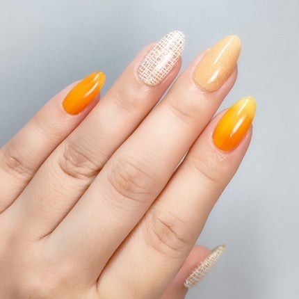 セミキュアジェルネイル(ハンド)/ohora/ネイルシールを使ったクチコミ(3枚目)