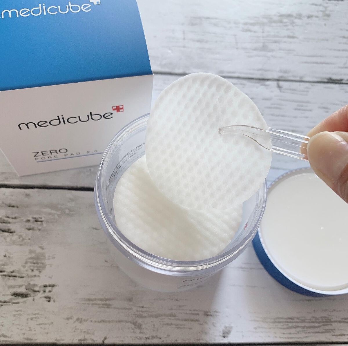 ゼロ毛穴パッド 2.0/MEDICUBE/トナーパッドを使ったクチコミ(2枚目)