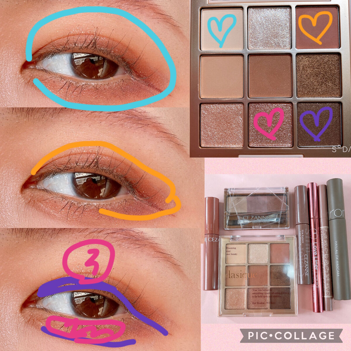 ノーズ＆アイブロウパウダー/CEZANNE/パウダーアイブロウを使ったクチコミ（2枚目）